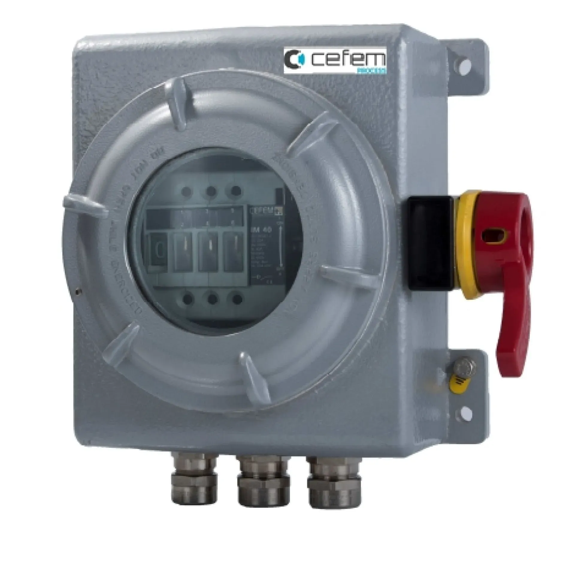 Safebloc ATEX série GUB em alumínio fundido com visor circular